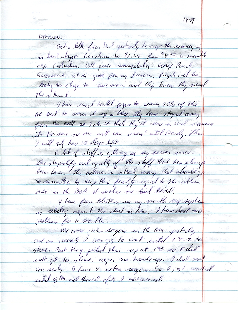 Dr John WorldPeace 2008 Prison Journal